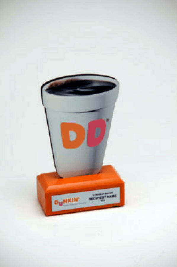 Dunkin' Donuts Years of Service Award
