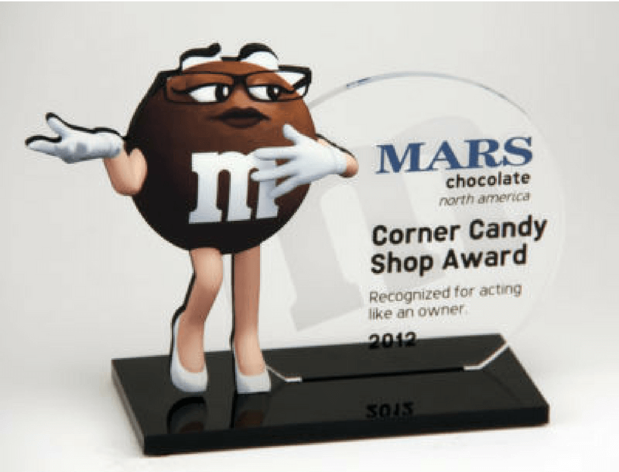 Mars M&M Corner Candy Shop Award