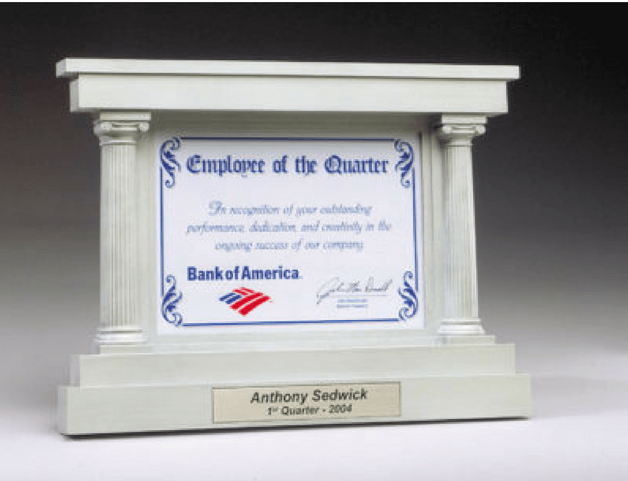 Bank of America Employee of the Quarter Award