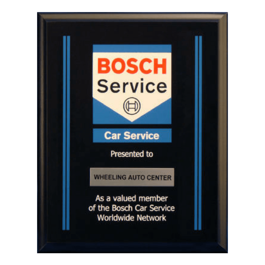 Bosch Automotive Service Dealer Member Plaque Bruce Fox Plaques