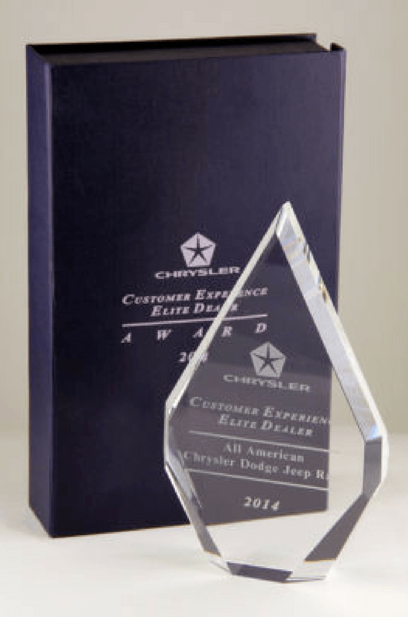 Chrysler Customer Experience Elite Dealer Award