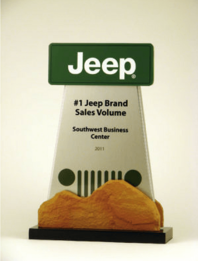 Chrysler Jeep Sales Volume Award