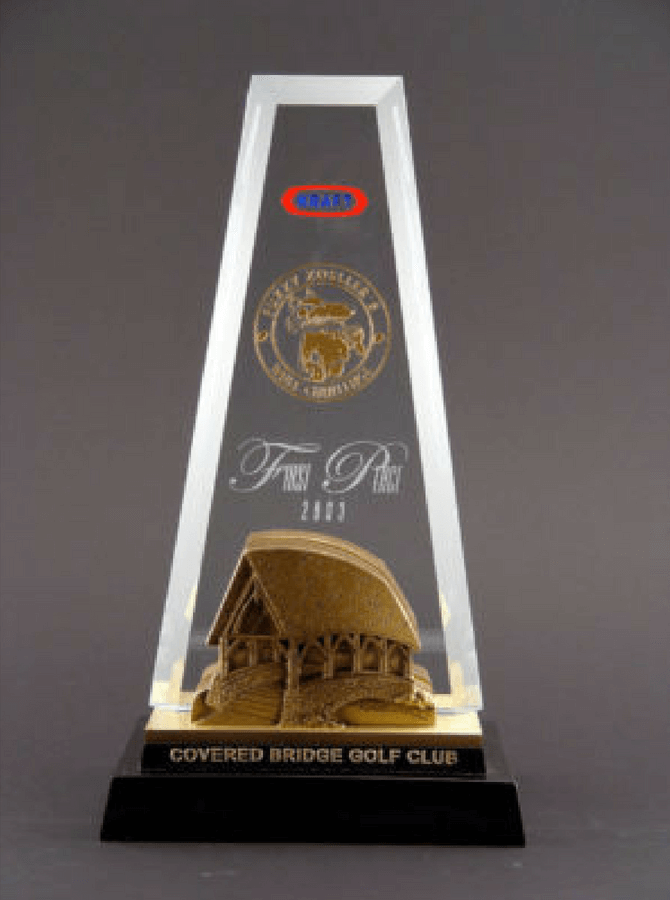 Covered Bridge Golf Club Tournament Award