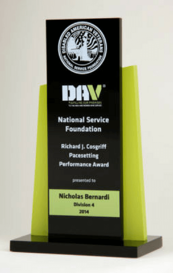 DAV Pacesetting Performance Award