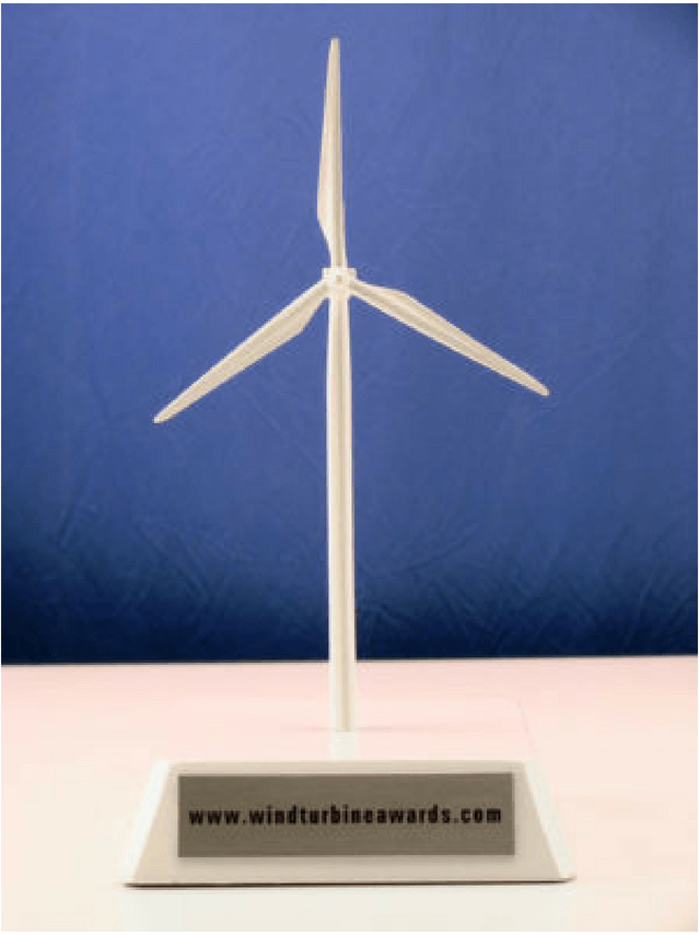 Wind Turbine Desk Award