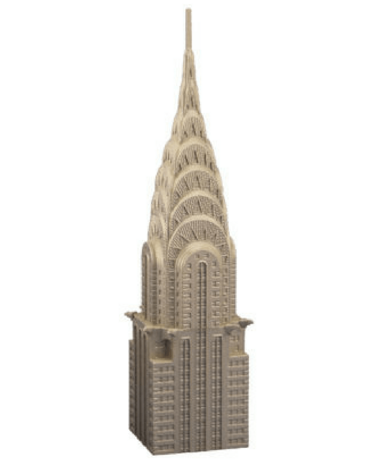 Chrysler Building Pewter Replica