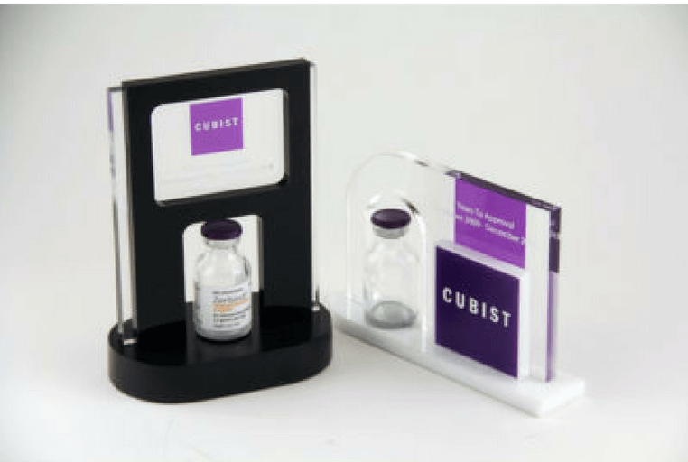 Cubist Pharmaceuticals Product Display