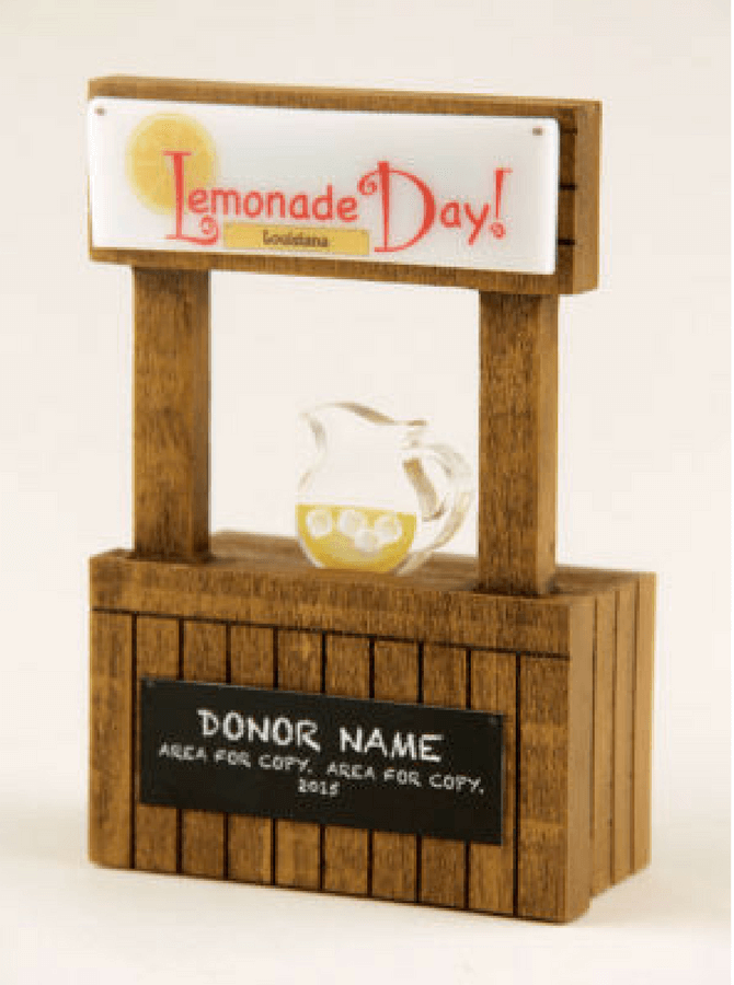 Lemonade Day Donor Recognition Award