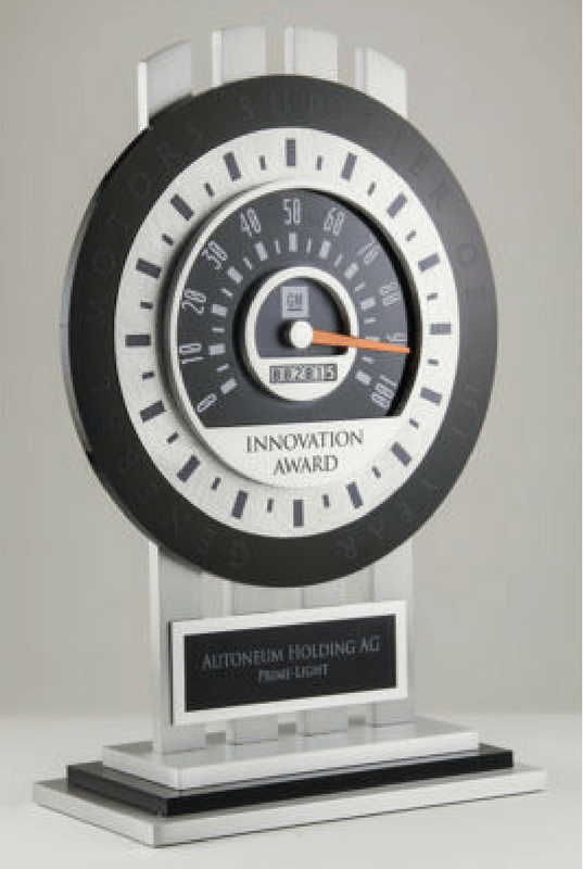 General Motors Supplier of the Year Innovation Award Trophy