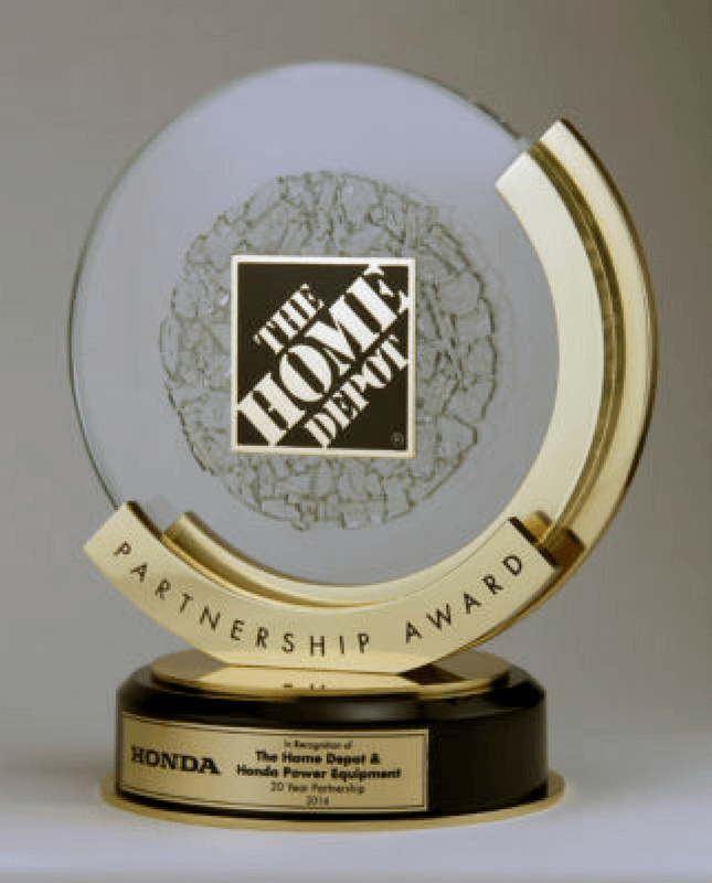 Home Depot Honda Partnership Award