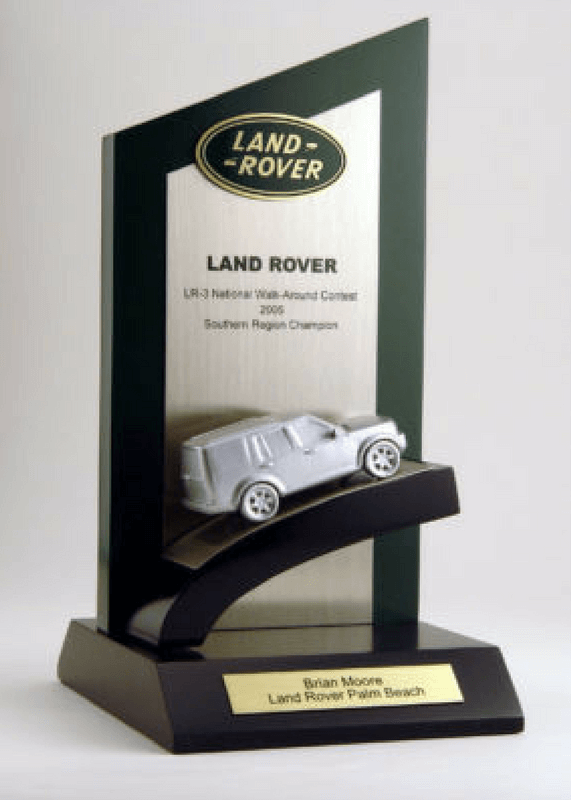 Land Rover Walk-Around Contest Award