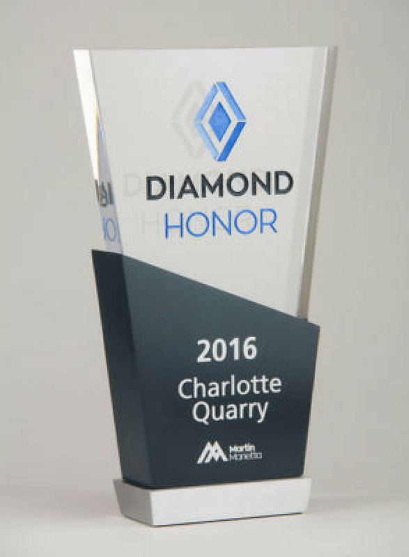 Martin Marietta Diamond Honor Award