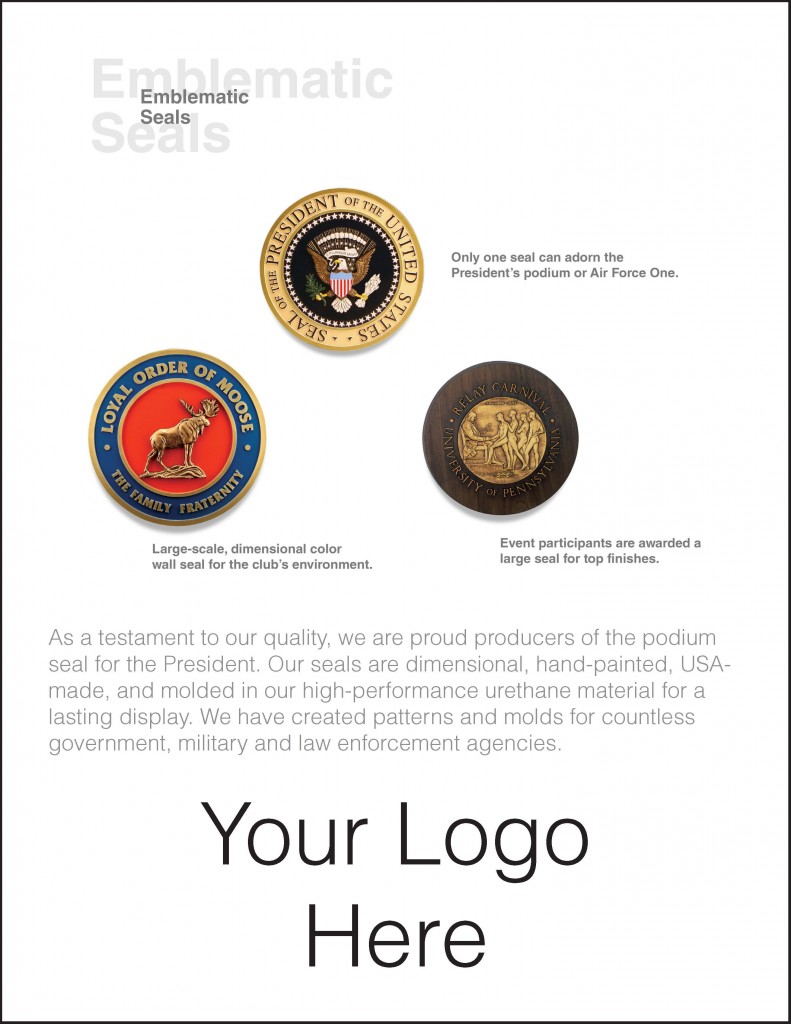 How Bruce Fox products are used - Emblematic Seals