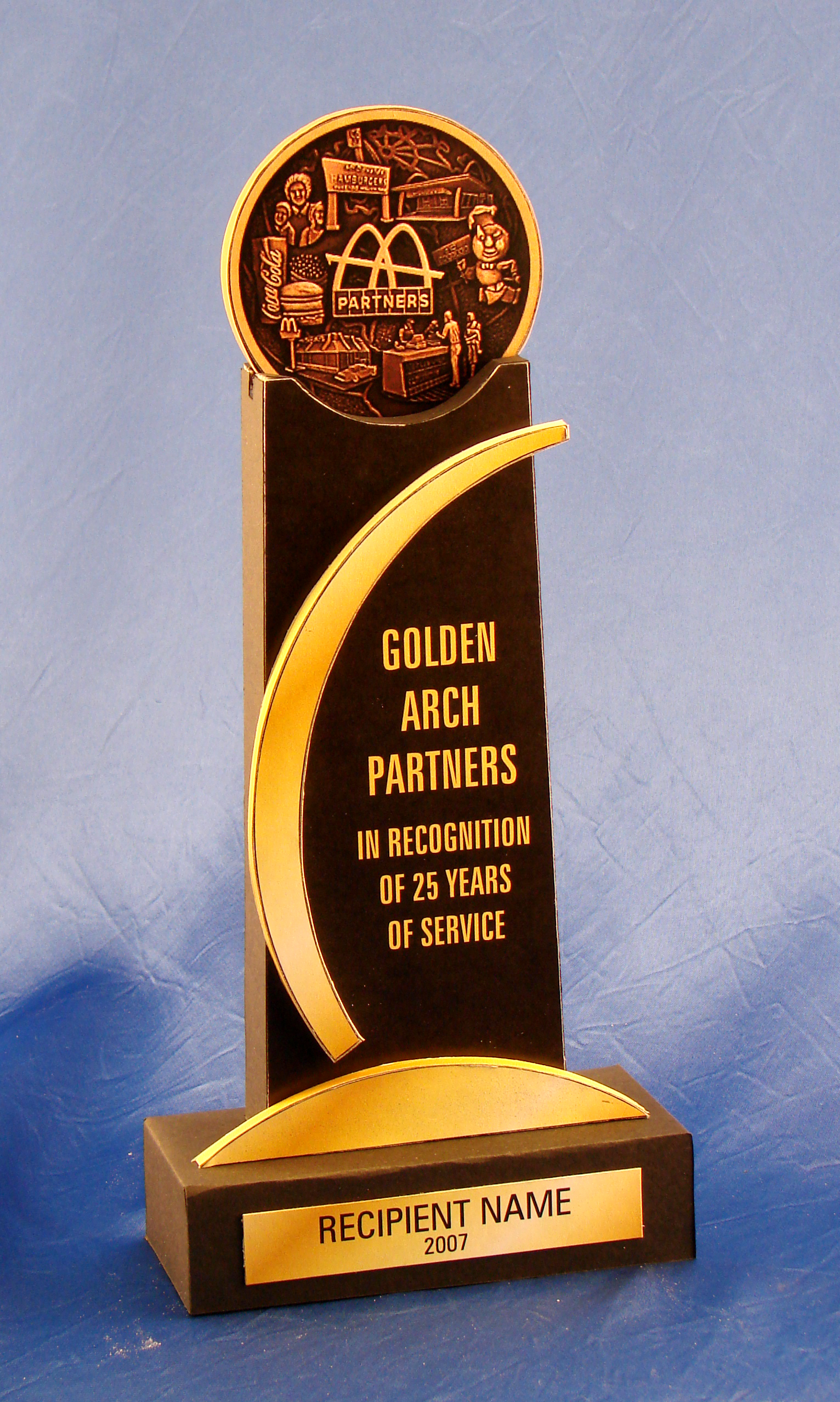 McDonald's Golden Arch Partners Years of Service Award | Bruce Fox